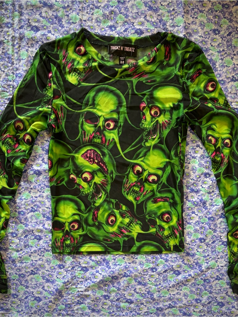 Zombie Sheer Top - Picture 4 of 11